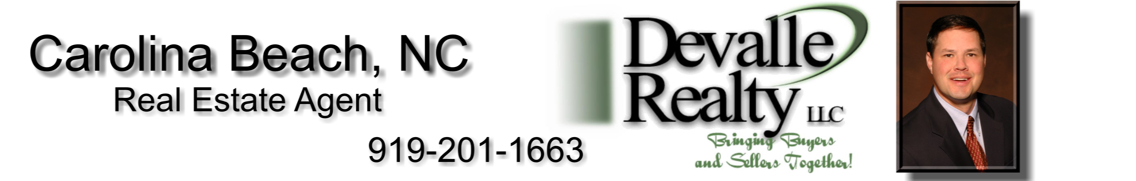 Devalle Realty Carolina Beach Real Estate Agent header